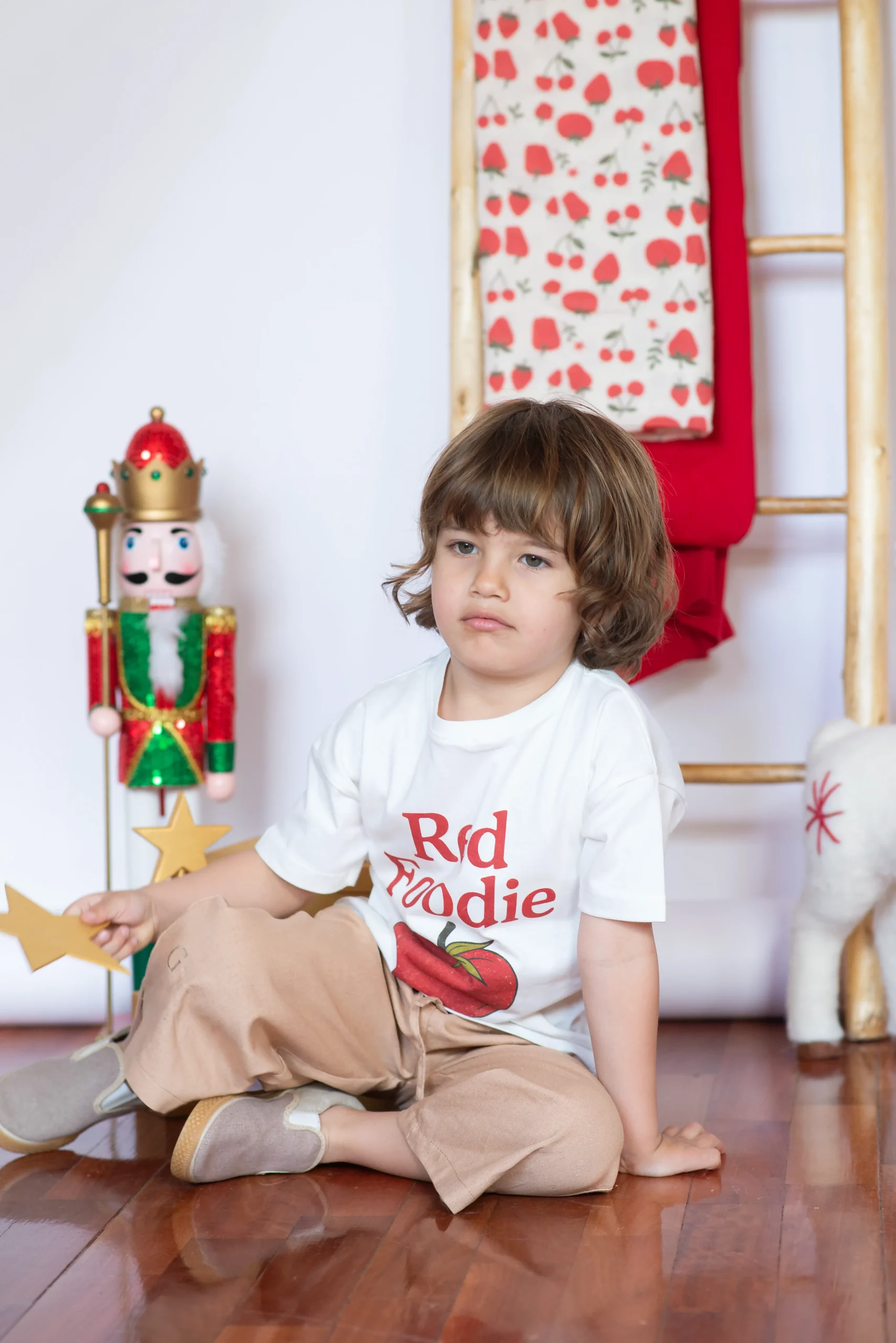 Remera Red Foodie Unisex
